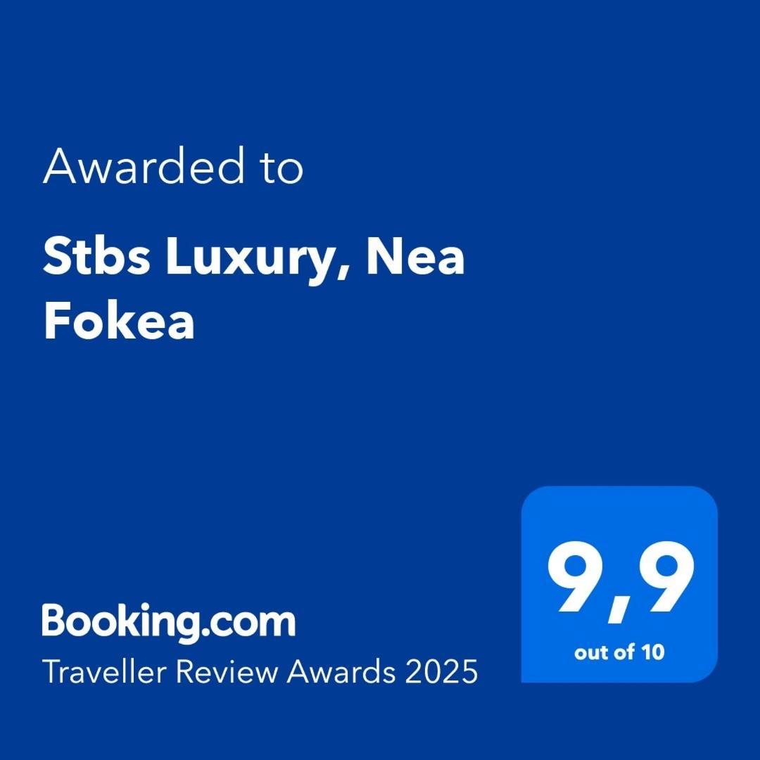 Apartmán Stbs Luxury, Néa Fókaia Exteriér fotografie